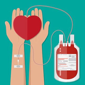 Freiwillige Blutspende