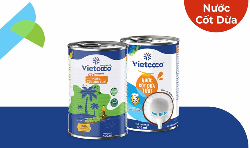 FRESH COCONUT MILK VIETCOCO INTRODUCE A NEW CORPORATION IDENTIFY PROGRAM FROM THE ORDINARY AND SIMPLE  THINGS