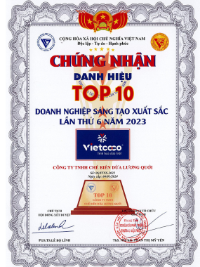 TOP 50 DOANH NGHIỆP VN SÁNG TẠO ĐIỂN HÌNH 2022