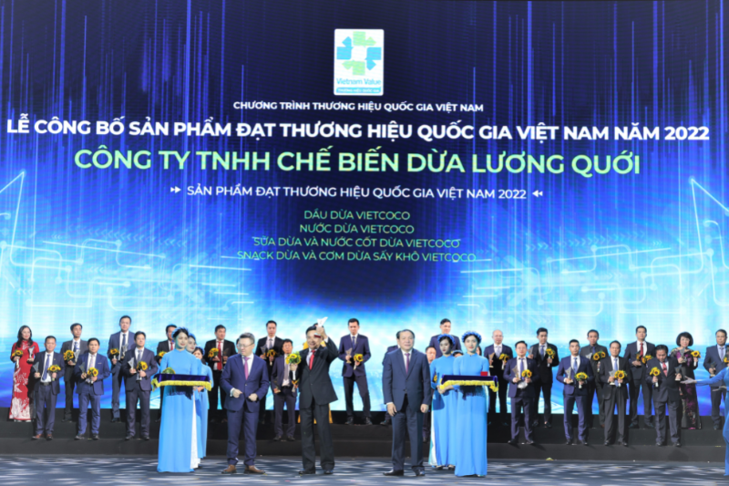 VIETCOCO ĐƯỢC VINH DANH THƯƠNG HIỆU QUỐC GIA VIỆT NAM 2022