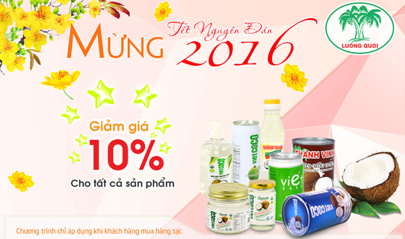 CHƯƠNG TRÌNH KHUYẾN MÃI ĐẶC BIỆT “NHÂN DỊP ĐẦU NĂM MỚI 2016”