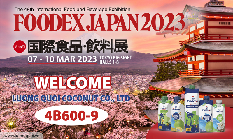 [FOODEX JAPAN 2023] VIETCOCO MANG THƯƠNG HIỆU VIỆT RA THỊ TRƯỜNG QUỐC TẾ