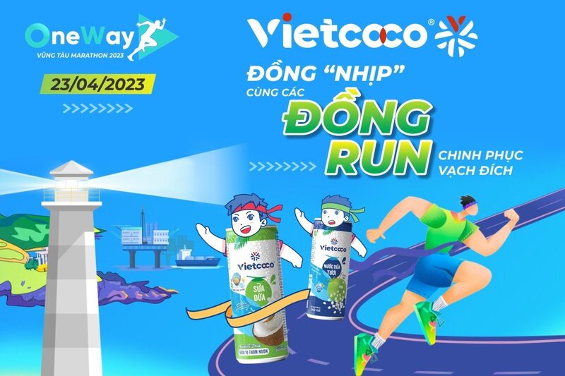 VIETCOCO ĐỒNG HÀNH CÙNG GIẢI CHẠY ONEWAY MARATHON VŨNG TÀU 2023