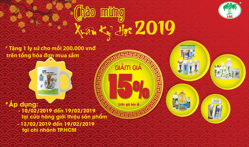 KHUYẾN MÃI CHÀO MỪNG "TẾT KỶ HỢI 2019"