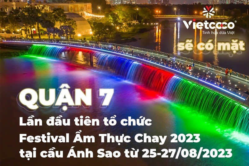 VIETCOCO – SỐNG XANH KHỎE MẠNH  TẠI LỄ HỘI ẨM THỰC CHAY QUẬN 7 – 2023