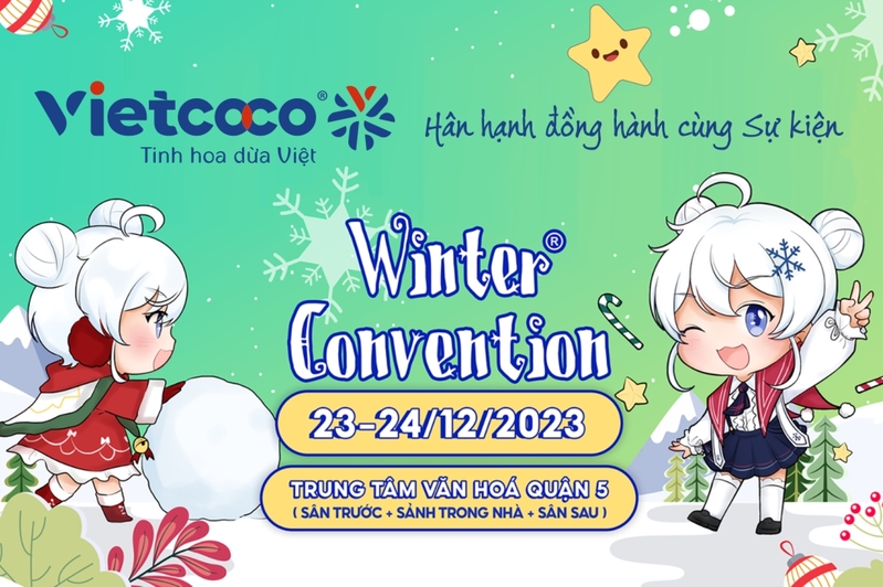 LẦN ĐẦU TIÊN VIETCOCO CÓ MẶT TẠI LỄ HỘI GIÁNG SINH - WINTER CONVENTION 2023