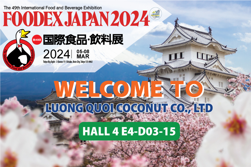 VIETCOCO KHAI XUÂN NĂM 2024 TẠI HỘI CHỢ TRIỂN LÃM QUỐC TẾ THỰC PHẨM VÀ ĐỒ UỐNG LẦN THỨ 49 - FOODEX JAPAN 2024