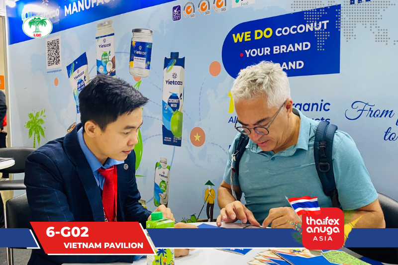 DỪA LƯƠNG QUỚI SẴN SÀNG CHINH PHỤC THỊ TRƯỜNG CHÂU Á TẠI THAIFEX ANUGA ASIA 2025!