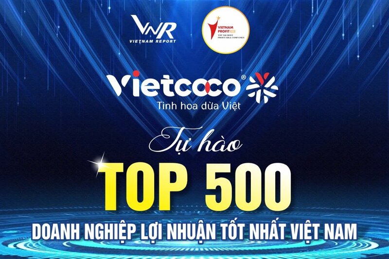 VIETCOCO – GÓP MẶT TRONG TOP 500 DOANH NGHIỆP LỢI NHUẬN TỐT NHẤT VIỆT NAM 2023 – PROFIT 500